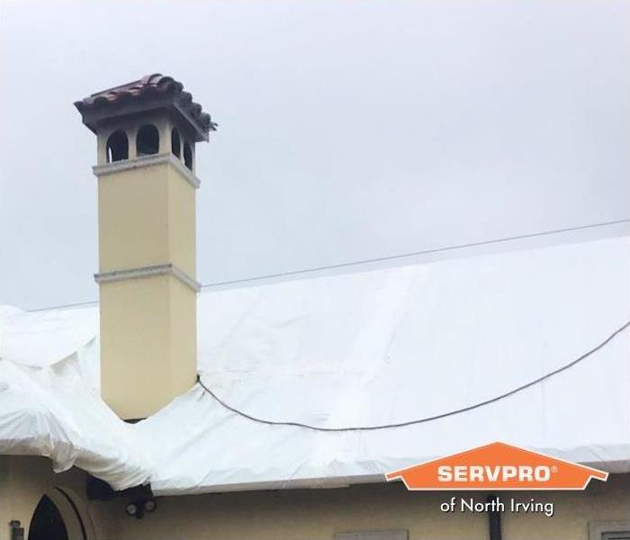 Roof Damage After Repair in Dallas