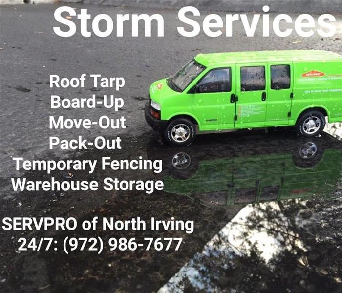 List of SERVPRO Storm Damage Services in Dallas