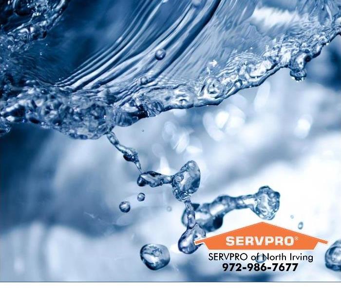 water drop image for SERVPRO